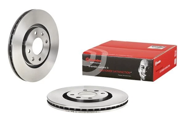 2x BRAKE DISC 09.9613.10 FOR PEUGEOT 405/Mk/II/Break 306/Hatchback RGZ 2.0L 306 - Image 3 of 4