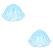  Set of 2 Rabbit Litter Box Bunnies Corner Toliet Small Animal Pan Litterbox