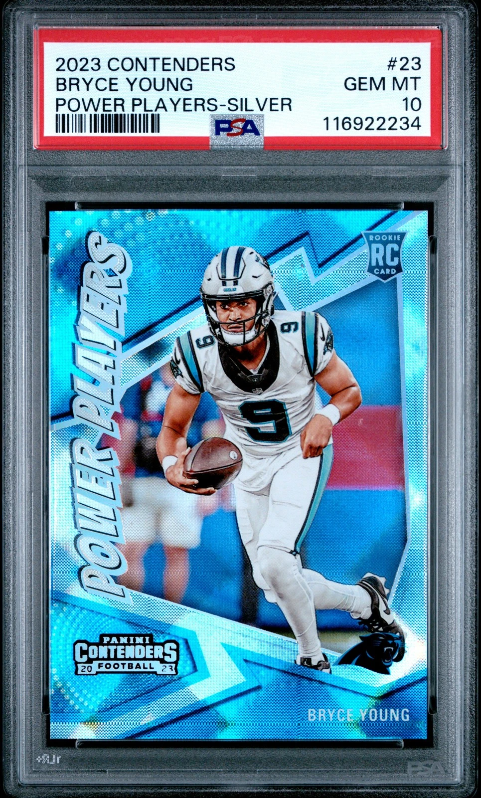 Bryce Young Panini Contenders Power Players #23 Silver
