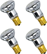 4 Pack Lava Lamp Bulb 120V R39 E17 30W Reflector Type Bulb,Glitter Lamps Bedroom