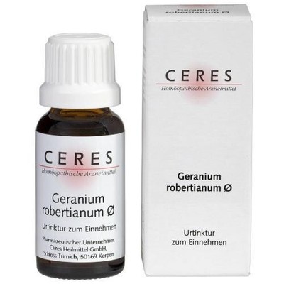 3x CERES Geranium robertianum Urtinktur 20 ML PZN 178962