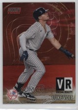 2021 Topps Stadium Club Chrome Virtual Reality Red Refractor /5 Luke Voit i6k