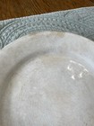 Antique Ironstone Plate Stained and Crazed Patina Farmhouse Rustic — photo 2