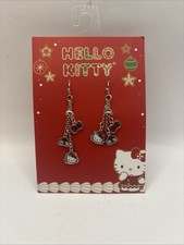 Christmas Hello Kitty Drop Earrings