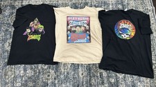 Lot Of 3 Flatbush Zombies T Shirts-Large-BetterOffDead Tour/Etc-Excellent L K 