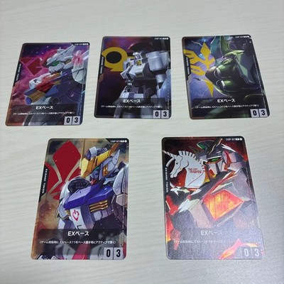 Gundam Card Game Let's Get Started Campaign EX base set of 5 Japanese