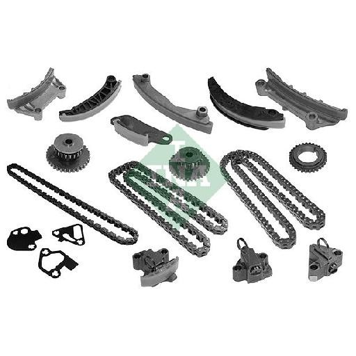 Steuerkettensatz FüR Saab 9-3 E50 E79 YS3F 2.8 05 Bis 15 Schaeffler QualitäT-image