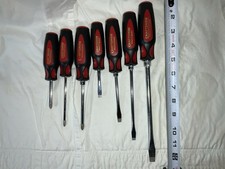 Set Of 7 Craftsman Professional Screwdrivers Usa. Lightly Used