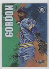 2019 Topps Fire Green 83/199 Dee Gordon #173 2id