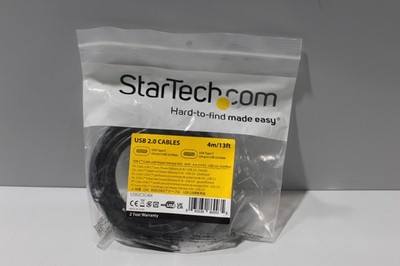 StarTech USB-C auf USB-C Kabel 4m USB 2.0 5A 100W PD USB2CC4M Neu OVP