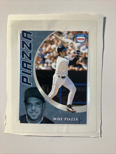 Nestle Ice Cream Lot Of Barry Bonds Sammy Sosa Mike Piazza x3 +Ad Back From Box - Picture 5 of 8