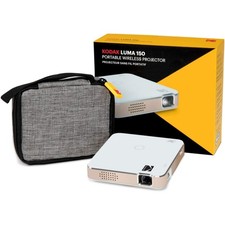 KODAK Luma 150 Pocket Projector, Portable Movie Projector w/ Case Included
