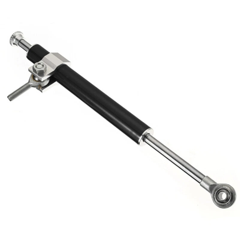 Universal 330mm/13"Aluminum Motorcycle Steering Damper Stabilizer Rod Fork Clamp - Image 2 of 4