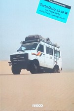 Catalogo Brochure Brochure Iveco TurboDaily 35,10 W 10/87 Broszura Folleto