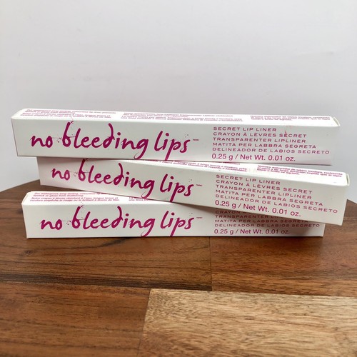 3 Know Cosmetics No Bleeding Lips Secret Lip Liner Full Size 0.01oz