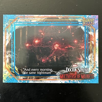 2023 Doctor Strange Multiverse Madness Cyan /199 Every Morning Same Nightmare 13