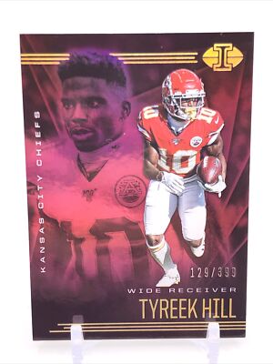 TYREEK HILL 2020 Panini Illusions Trophy Collection Pink /399 #68 Kansas City
