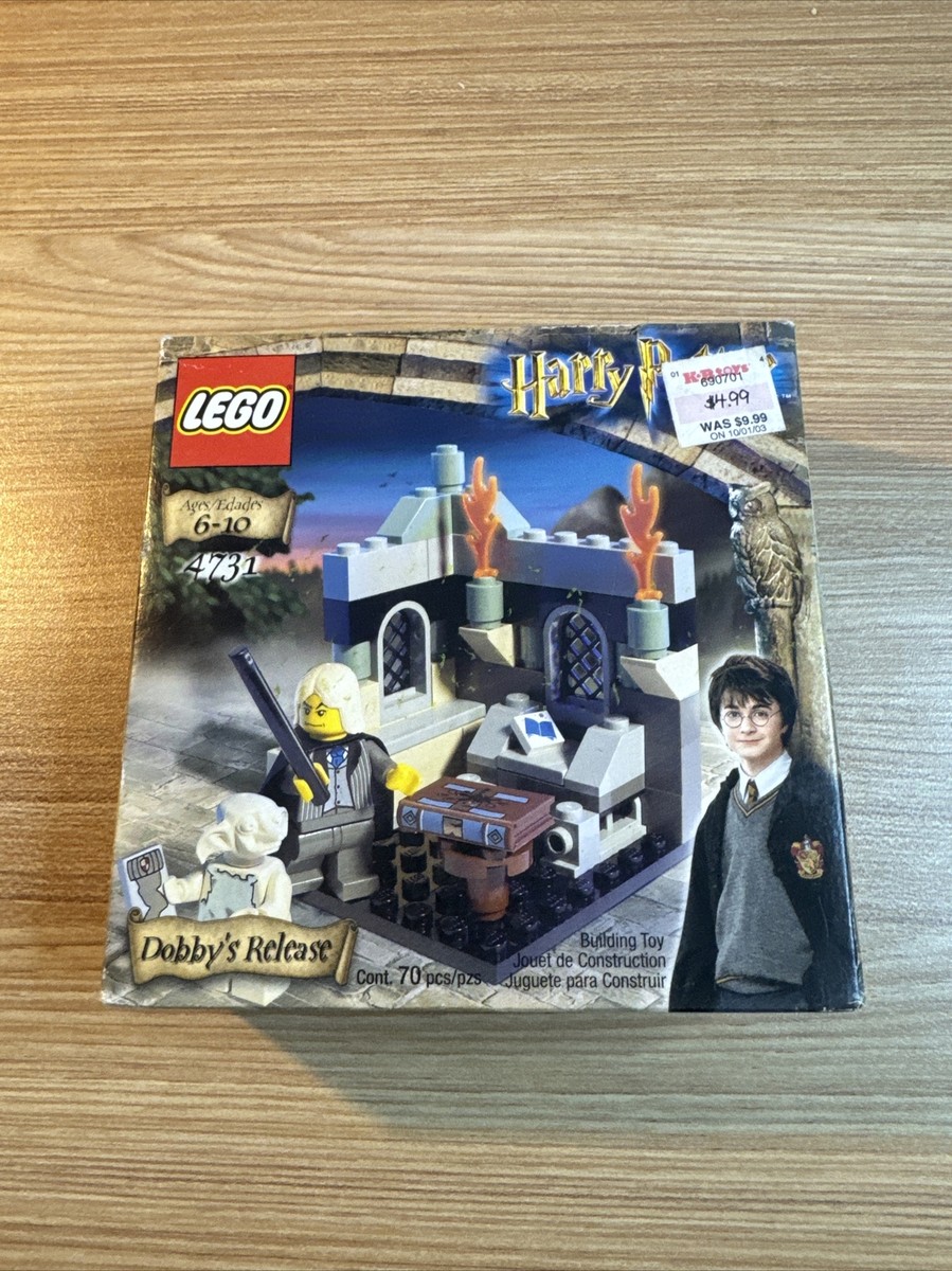 LEGO Harry Potter: Dobby's Release (4731) Brand New Sealed Box