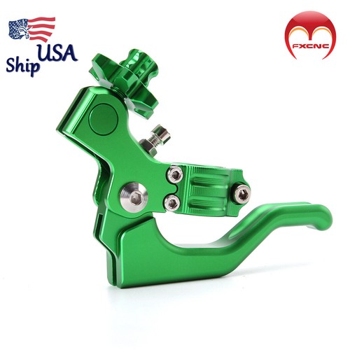 Tusk Clutch Lever Perch Bracket – Black Aluminum – Left Side For Kawasaki Suzuki Yamaha KDX TTR XT RM TW 200