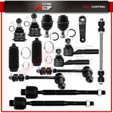 14X For 2003-2009 Lexus GX470 Front Rear Tie Rod End Ball Joint Suspension Kit