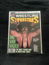 Wrestling Superstars Magazine April 1993 Big Van Vader NICE GRADE MK22