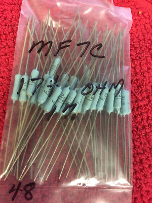 MF7C 174   OHM 1% RESISTORS 48 PCS NOS