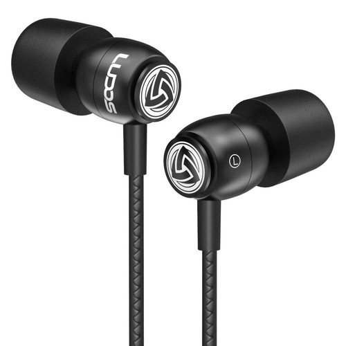 LUDOS CLAMOR Auricolari In-Ear Cuffie con Audio di alta Qualita, Memory  Nero | eBay