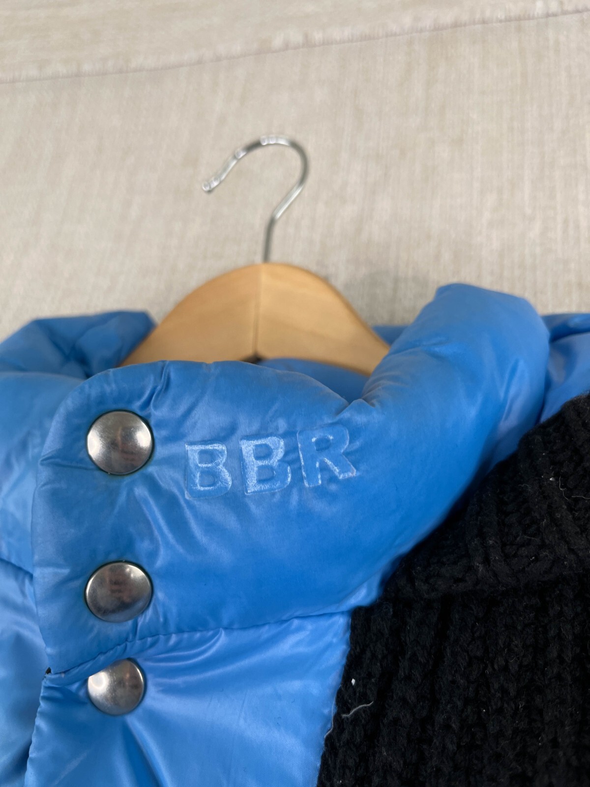 BARKB-RULES Down Puffer Knit Toggle Jacket Japan … - image 10