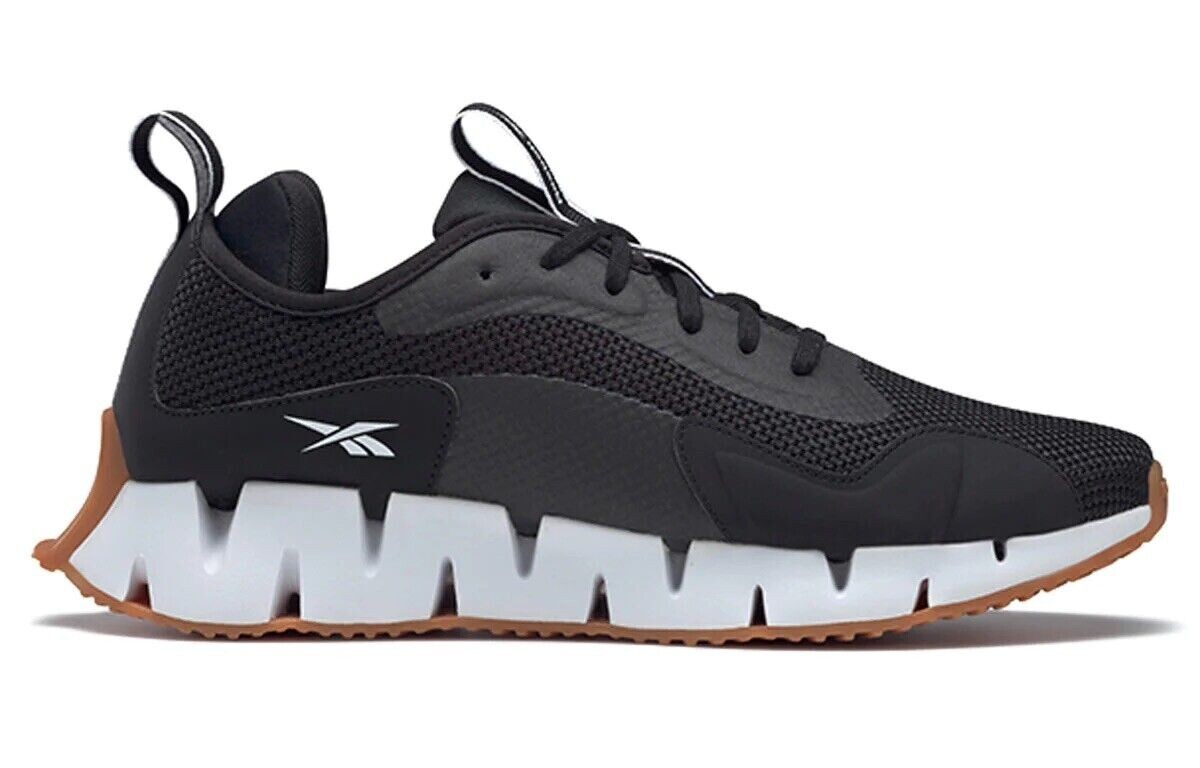 Reebok Zig Dynamica Men\u0026#039;s Running Shoes Black White Sneaker Size 10.5  FX1092 NEW | eBay