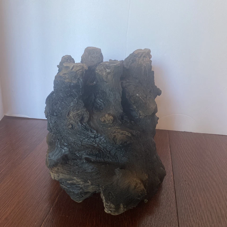 Roca de paisaje grande, resina de aspecto natural acuario pecera decoración Foto 2 de 4