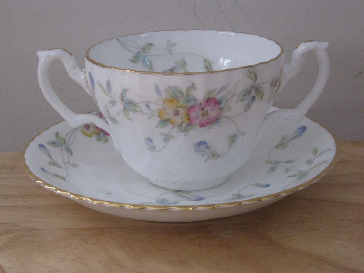 W.A.A. No 29 Spray William Alsager Adderley Teacup & Saucer Set | eBay