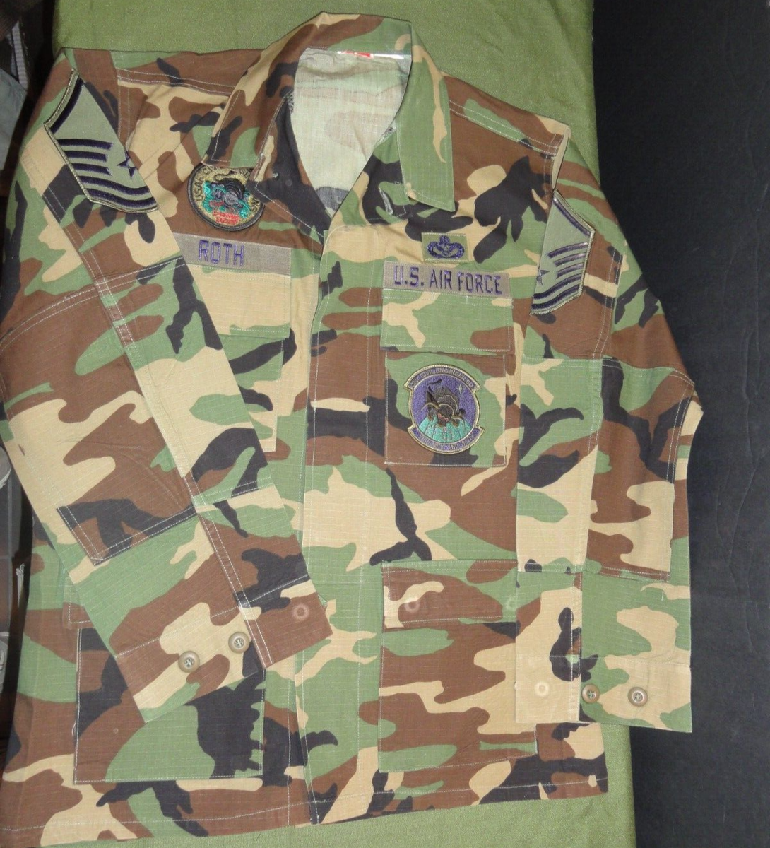US Military BDU Jacket Navy コンバットコート bdu_top_od_ripstop.jpg