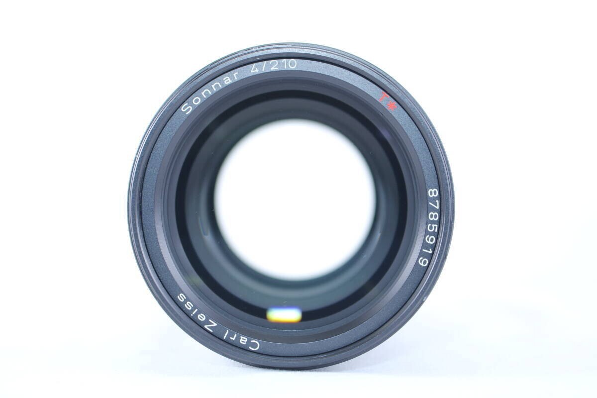 ☆美品【CONTAX】Carl Zeiss Sonnar 210mm F4 T* CONTAX Carl Zeiss T Sonnar 210mm F4 Lens for large and