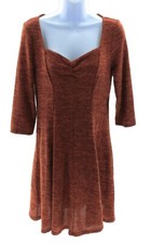 BeBop Juniors Orange Heather Dress Size Large