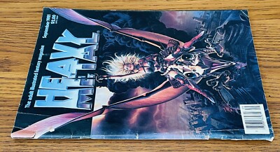 VINTAGE HEAVY METAL MAGAZINE SEPTEMBER 1981 CHRIS ACHILLEOS 1ST