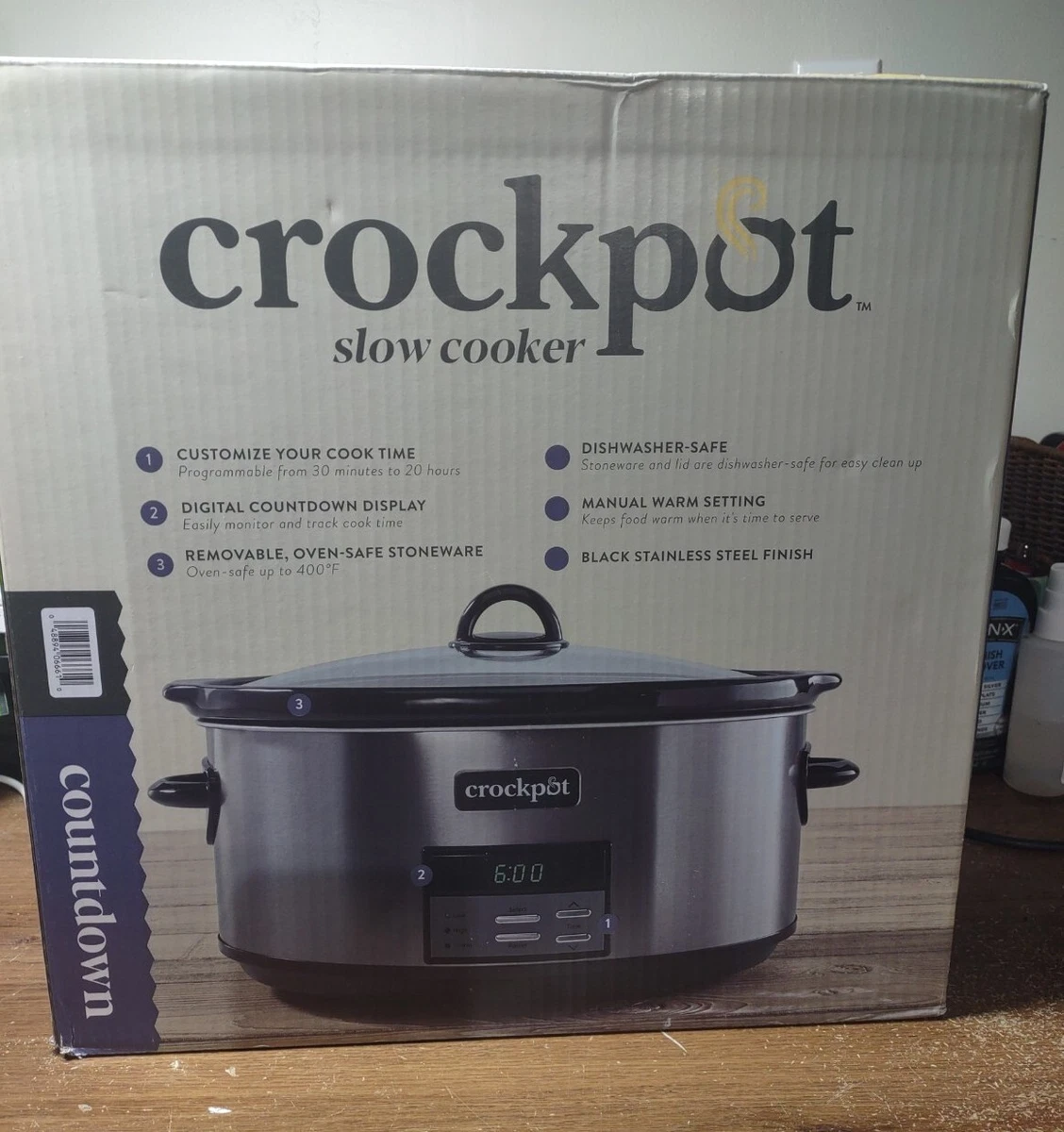 8 Qt. Stainless Steel Slow Cooker