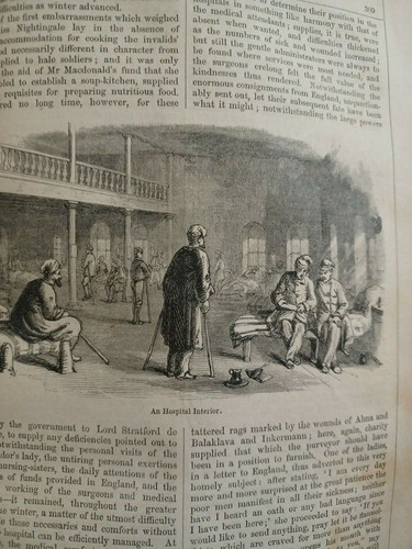 1857 Pictorial History of the Russian War 1854-56, Crimean War, F. Nightingale - Foto 11 di 11