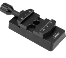 Yueoct V Size Rail Bar Dovetail Mounting Plate with Arca Swiss Type Clamp