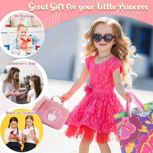 Kinder Schminkset Mädchen Make up Spielzeug Schminkkoffer Rollenspiel NEU - Bild 12 von 15