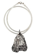 English Cocker Spaniel I - Dog necklace, unique jewellery for the dog fan, uniqu