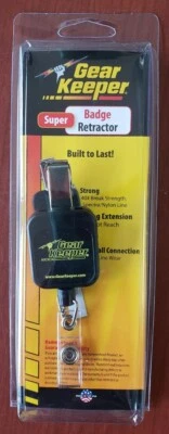 WESOL DISTRIBUTION Gear Keeper RT5-5813 Super Badge Retractor Rotating Spring Clip