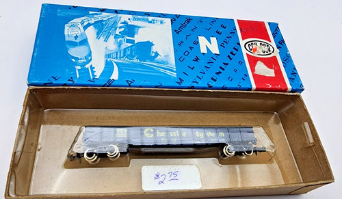 Vintage Con-Cor N Scale No.1151 B & O Chessie System 50' Steel Gondola | Condition: Used