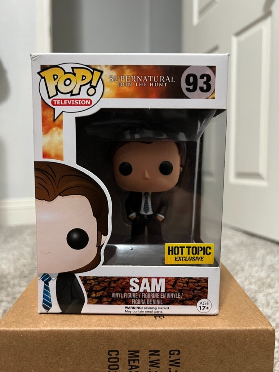 Funko Pop! Television Supernatural Sam FBI Suit Hot Topic #93