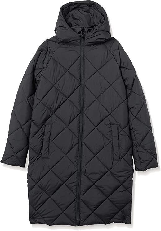 Amazon Essentials Heavyweight Diamond Quilted Knee Length Puffer Coat XL NWT