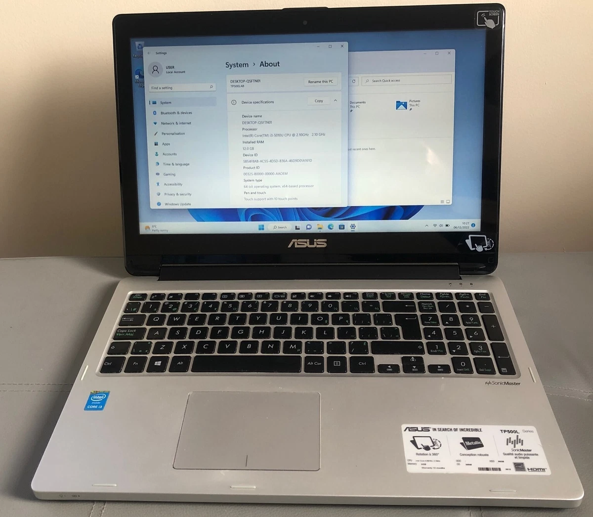 Ordinateur ASUS X751L en I3 - Ordinateurs