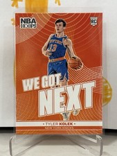 2024-25 Panini NBA Hoops We Got Next #10 Tyler Kolek, New York Knicks