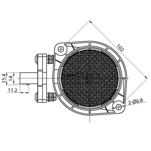 Mass Air Flow Sensor MAF Meter 182236 for AUDI S3 1.8 Quattro 1999 to