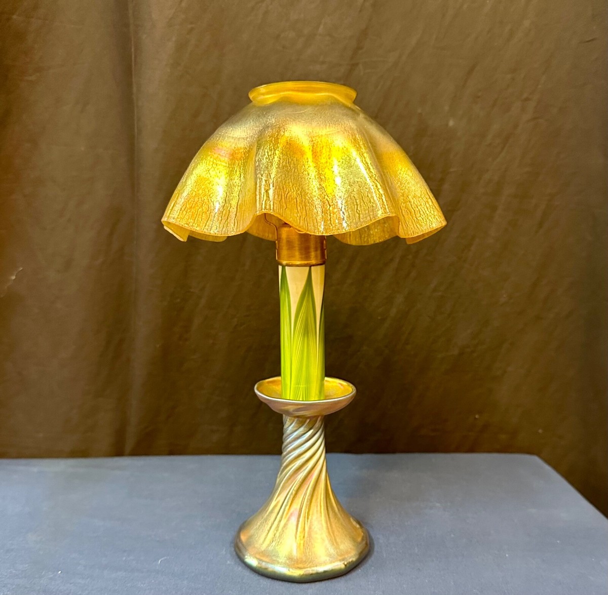 Tiffany Studios Candlestick Lamp | eBay