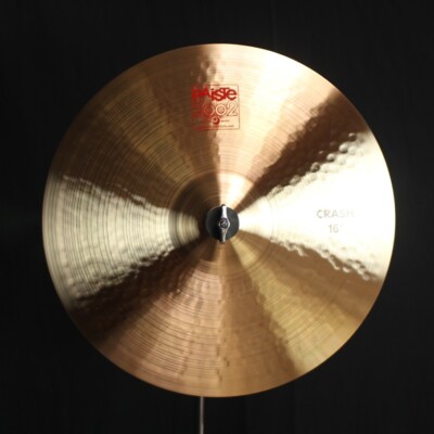 Paiste 16'' 2002 Crash - 1076g (video demo)