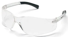 MCR Safety Bearkat Safety Glasses Work Eyewear with Clear Anti-Fog Lenses